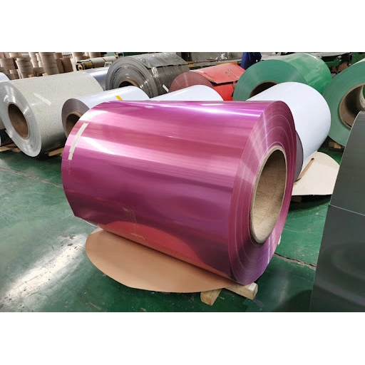 Steel Coil with Aluminum Alloy Color Coating for Building Aluminum Sheets Coated for Building