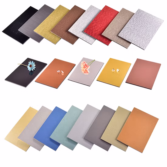 4mm ACP Aluminum Composite Panel with PVDF Coating for Exterior Wall Cladding