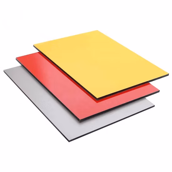 20 Years Manufacturer 3mm 4mm 5mm PVDF ACP Glossy Aluminum Composite Panel