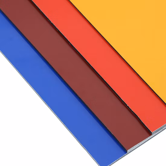 Exterior Metal Wall Panels PVDF Aluminum Composite