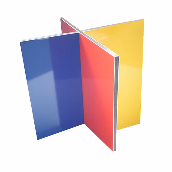 Decorative Brushed Aluminum Sheet Metal Aluminium Composite